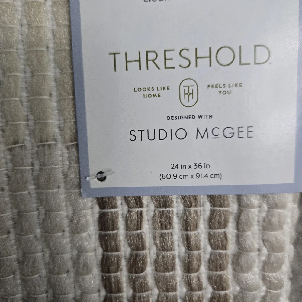 Beachside Grid Outdoor Rug Naturals – Threshold™ designed with Studio McGee